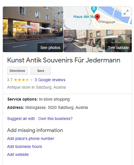 Kunst Antik Souvenir Für Jedermann